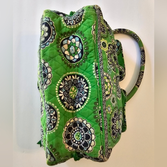 VERA BRADLEY Purse VINTAGE Green Cupcake Pocketbook Handbag - Picture 6 of 7